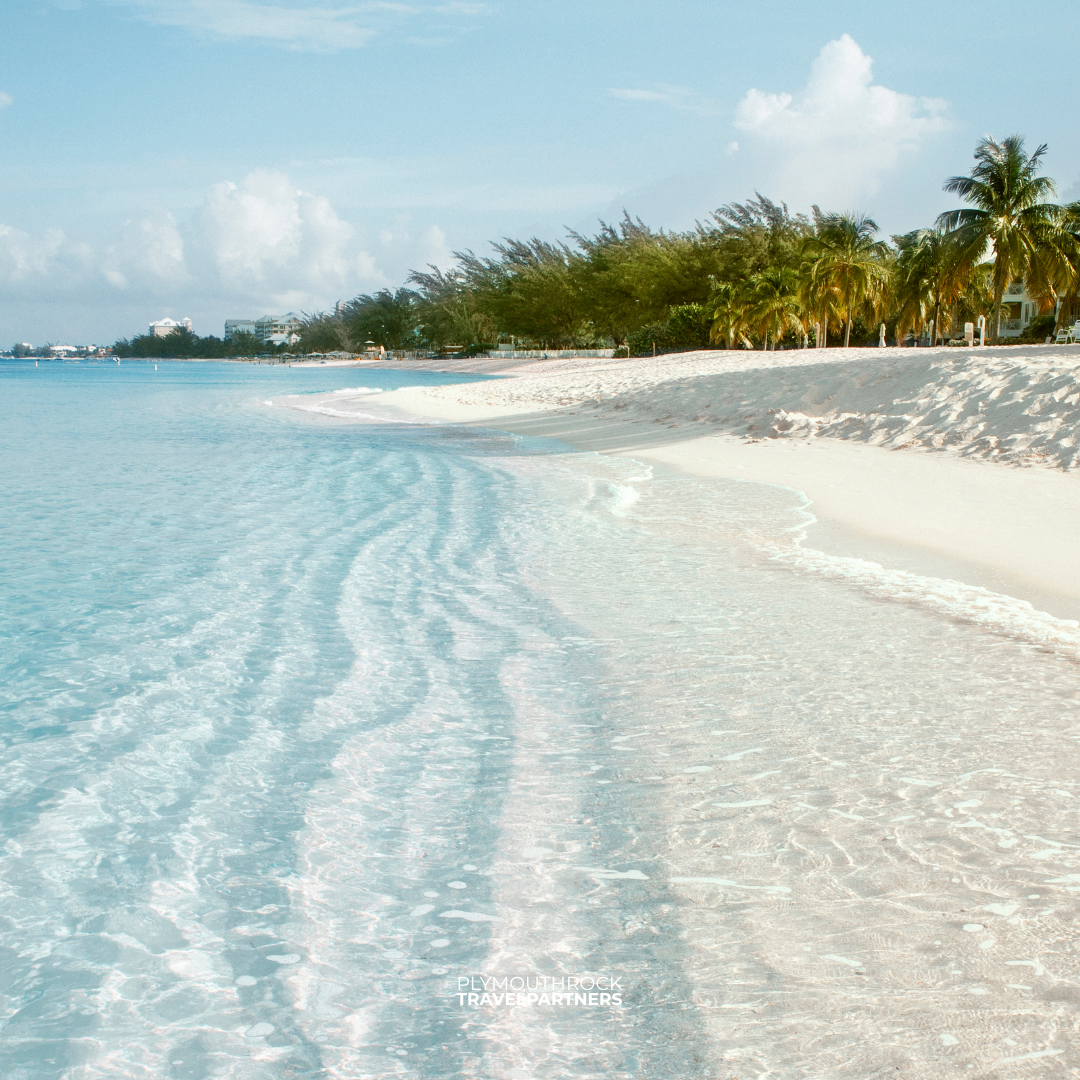 Clear waters of Seven Mile Beach