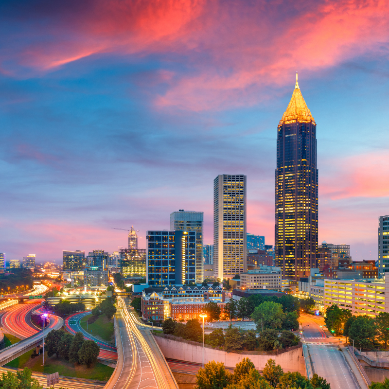 Skyline of Atlanta, Georgia